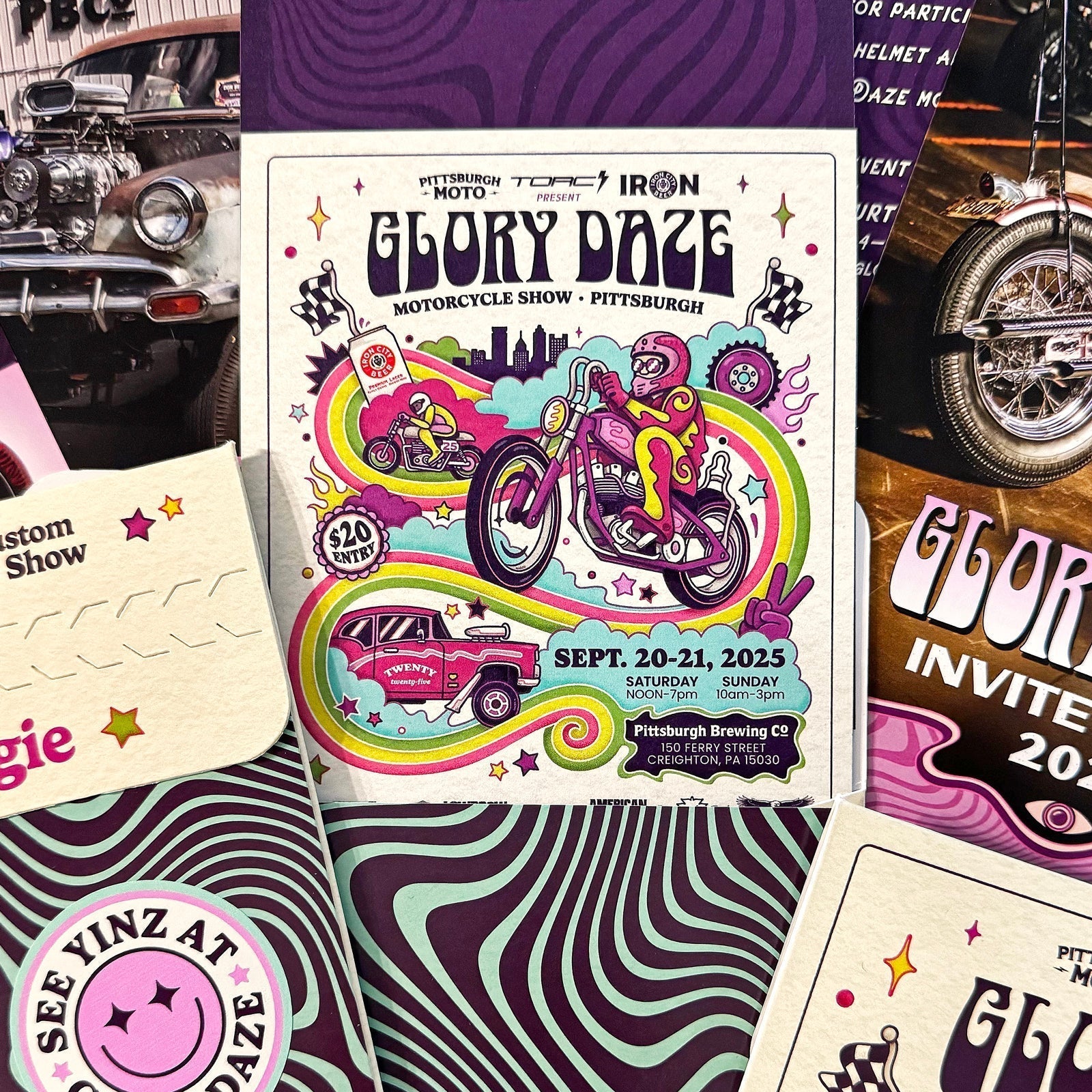 Glory Daze 2025 Branding