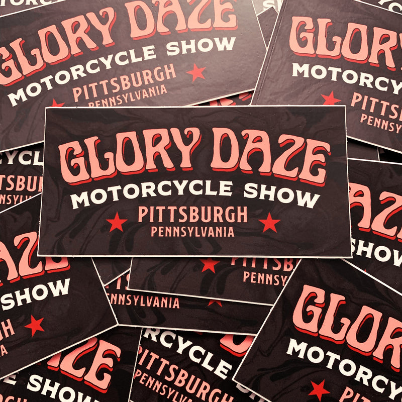 Glory Daze Pittsburgh Sticker