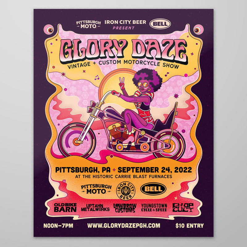 Glory Daze 2022 Sticker