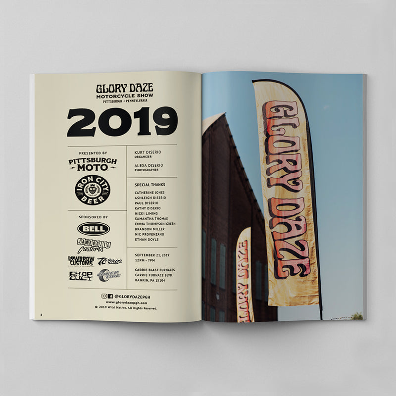 Glory Daze 2019 Photo Book