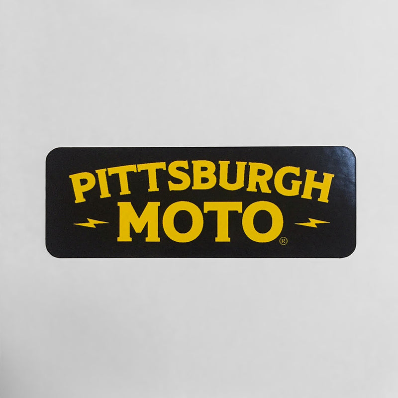 Pittsburgh Moto Logo Sticker