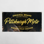 Pittsburgh Moto Original Brand 4x2 Banner