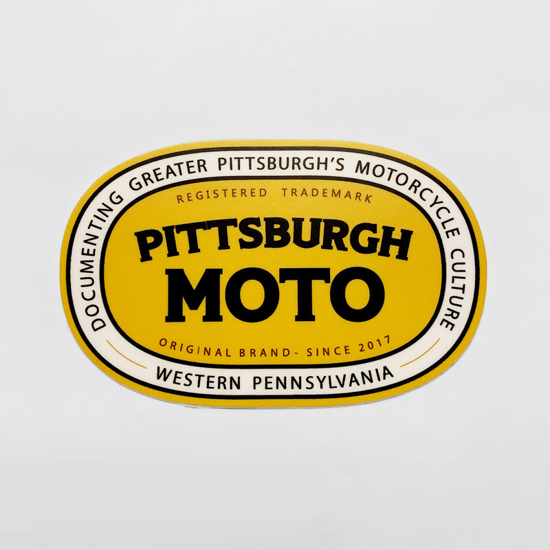 Pittsburgh Moto Heritage Sticker